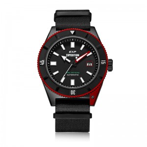 Expedition 6819 Black Red Canvas MANIPBARE